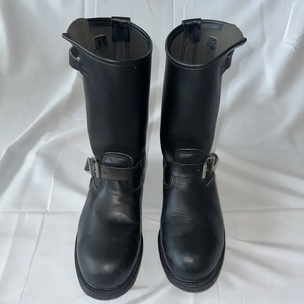 Brahma Motorcycle Boots, Black And Color Size 7 1/2